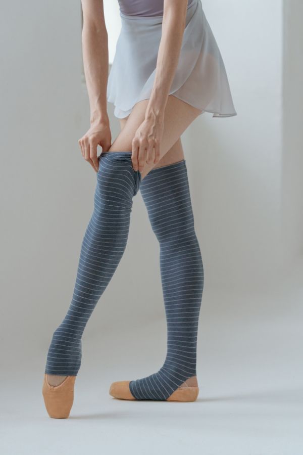 韓國Bonanza - Angora條紋襪套 (九色) 