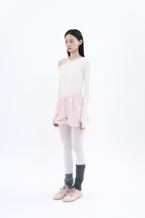 韓國toitoi - Fleece Puff短褲 (Powder Pink) 