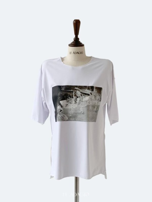 韓國Le Adagio - 機能型芭蕾T-shirt (兩色) 