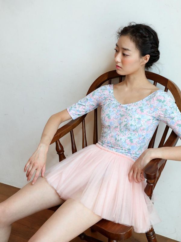 韓國LEVDANCE - 訂製款 Charmant Petit tutu (PASTEL PINK) 