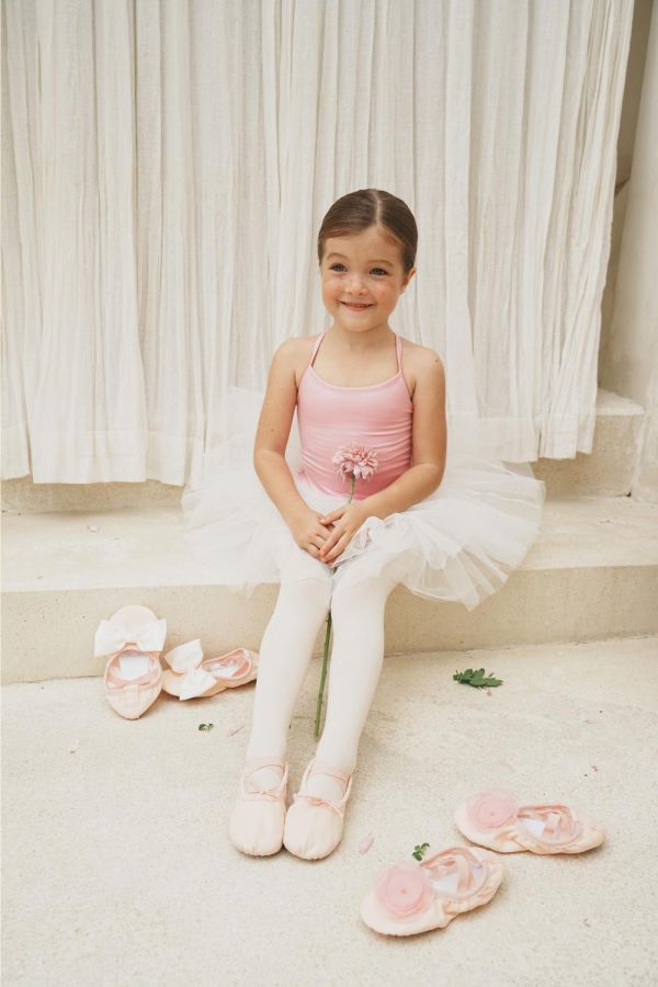 韓國 -  Snap First澎澎裙連身兒童舞衣 (Pink) 