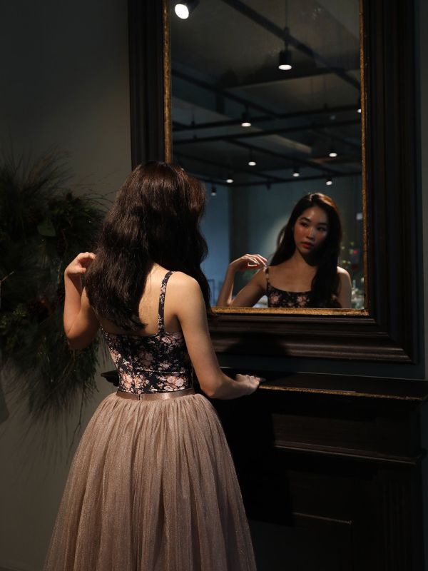 韓國LEVDANCE - Emilie toile de jouy細肩帶舞衣 (五色) 에밀리 