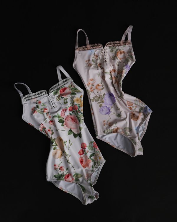 韓國LEVDANCE - Charlotte Floral細肩帶舞衣 (兩色) 샬롯 