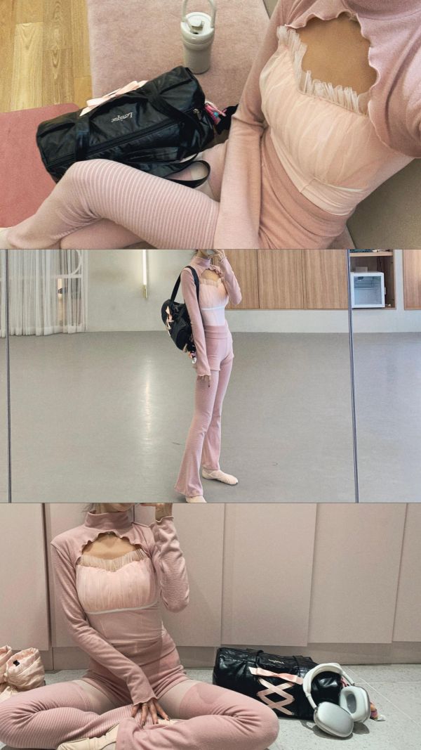 韓國Lenique - 舞蹈襪套 (兩色) 