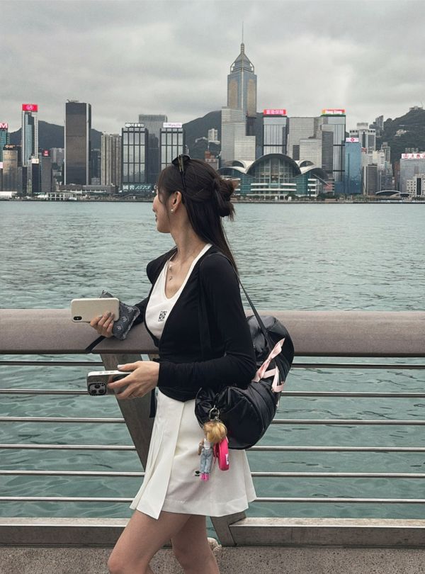 韓國Lenique - Wrap長袖罩衫 (三色) 