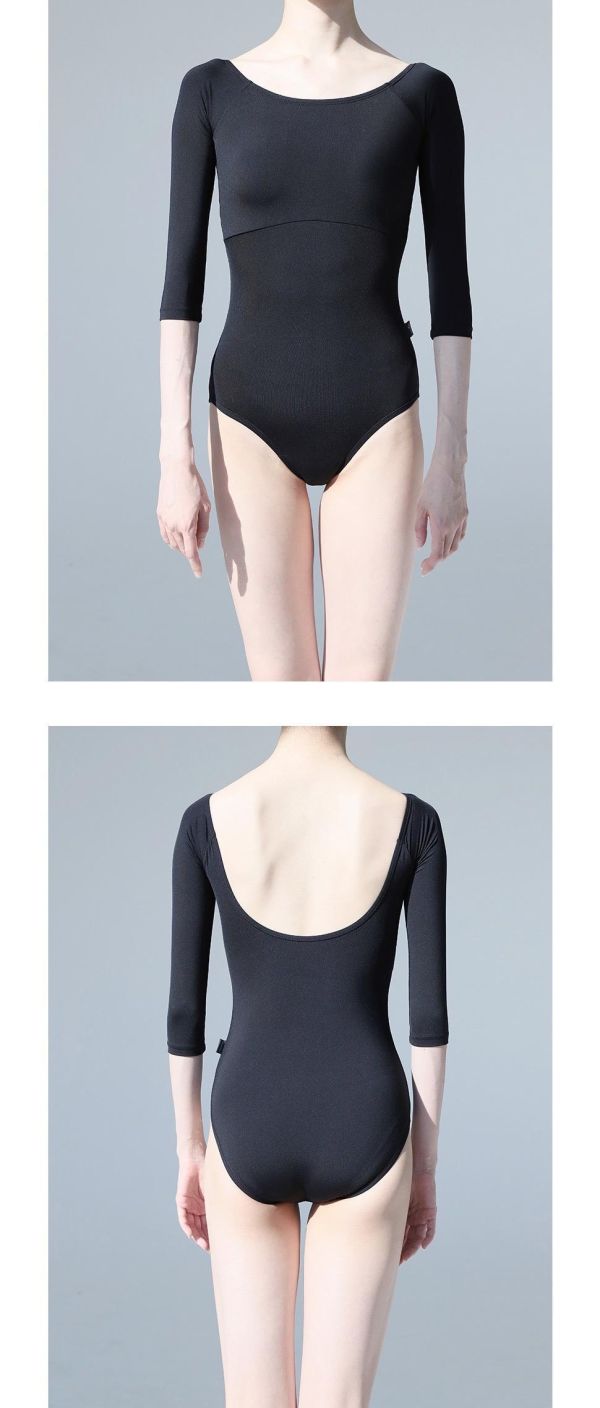 韓國messiah - Aria七分袖黑色舞衣 