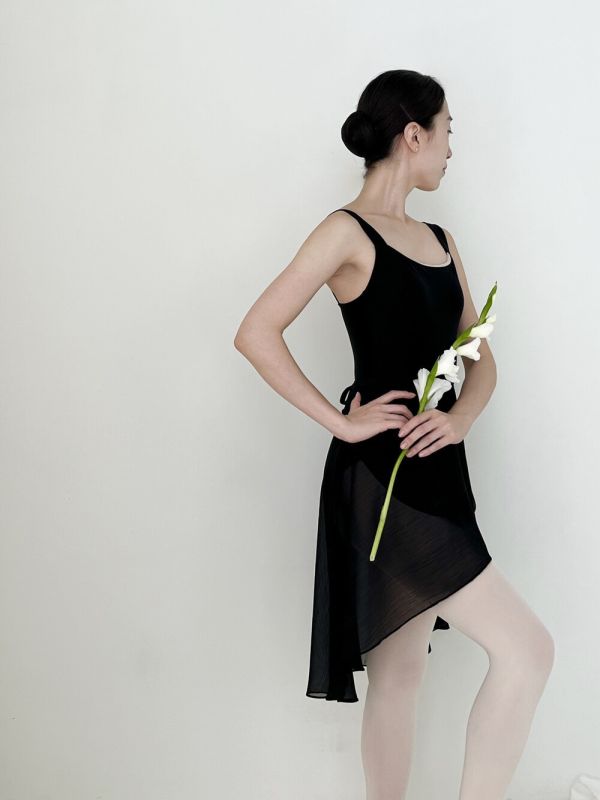 韓國Degage - Classic Midi中長版舞裙 (Black) 