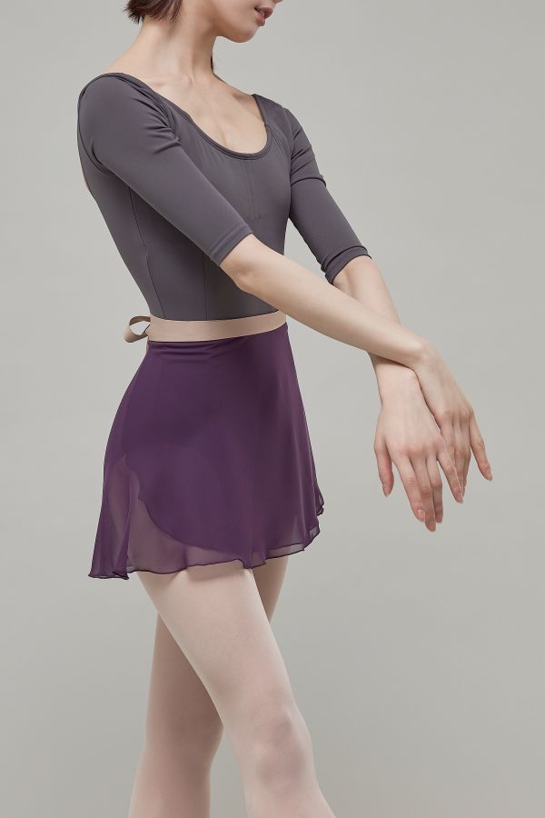 韓國Ballessimo - Grape寬綁帶舞裙 (그레이프) 