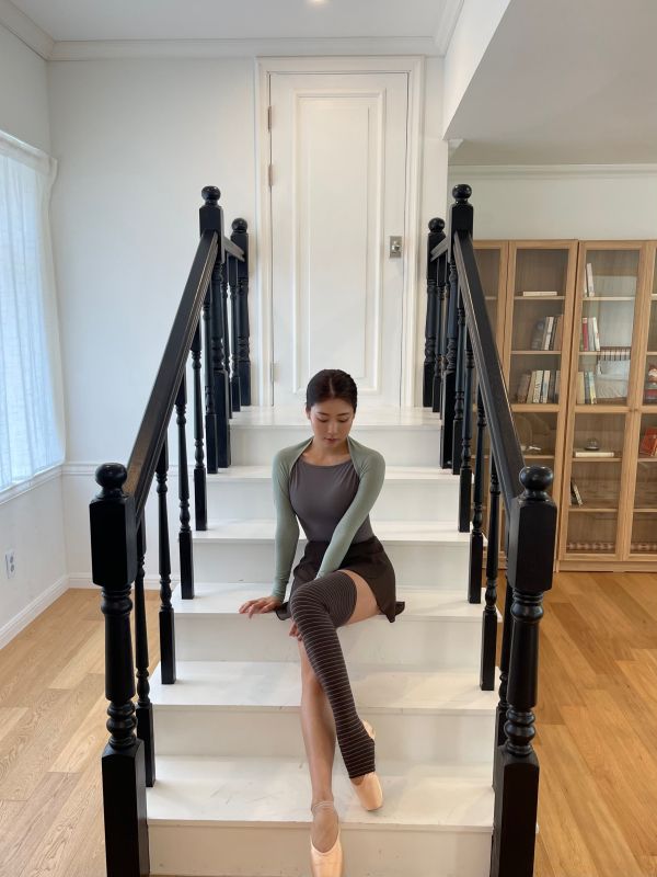 韓國Bonanza - Angora條紋襪套 (九色) 