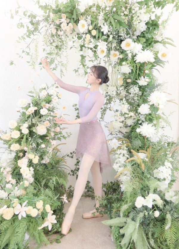 韓國iilaire - Sophia五分袖舞衣 (四色) 