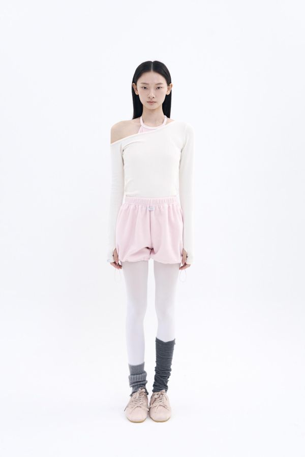 韓國toitoi - Fleece Puff短褲 (Powder Pink) 