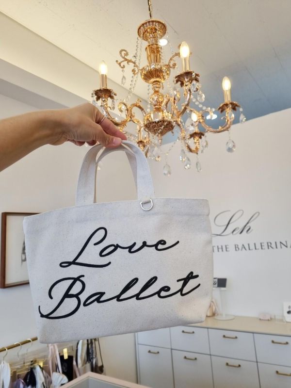 韓國Leh - LOVES BALLET帆布包包 