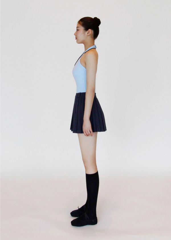 韓國POTA - 9 leotard掛脖舞衣 (sky blue) 