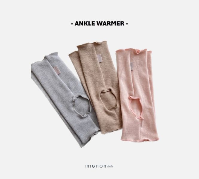韓國MIGNON - 短版襪套 (三色) 