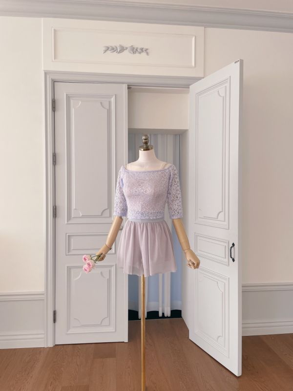 韓國iilaire - Floral Lace Lumi罩衫 (新版三色) 