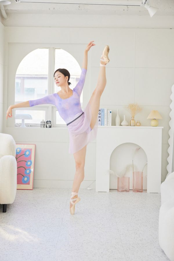 韓國Entrechat - Cloud Dream長袖舞衣 (Lavender) 