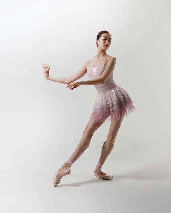 韓國LEVDANCE - Elly鬆緊帶舞裙 (兩色)엘리 