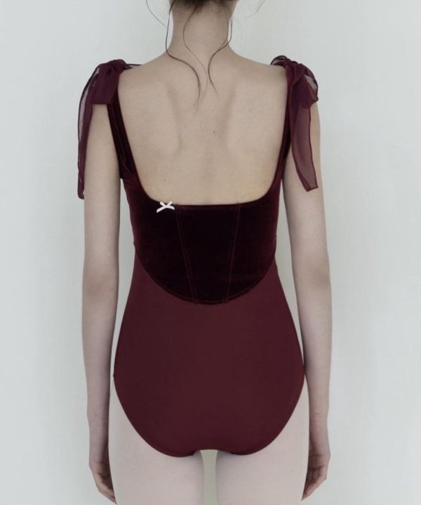 韓國Ode on tutu - Garnet蝴蝶結舞衣 