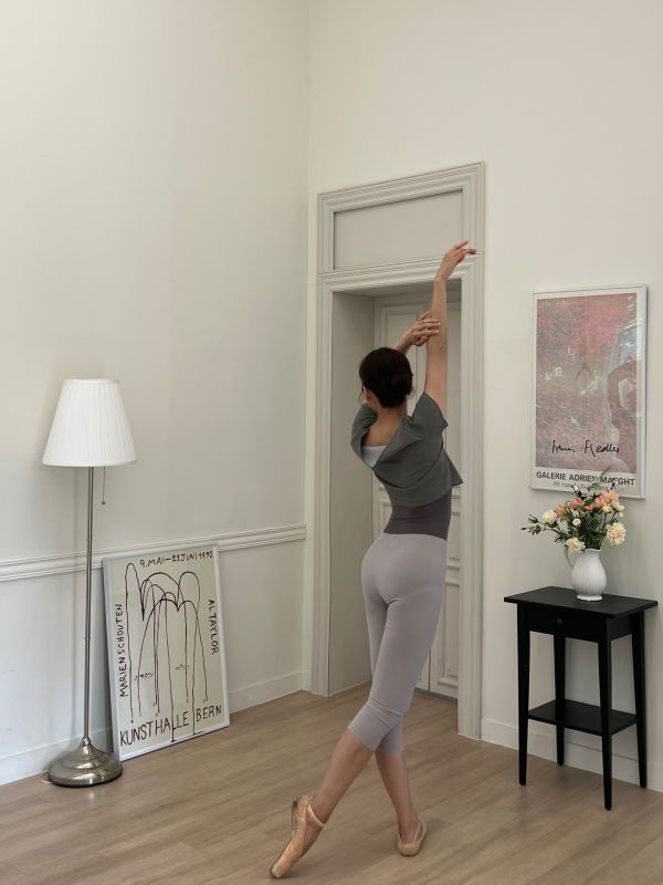 韓國Bonanza - Warm-up Tights 暖身七分緊身褲 (五色) 