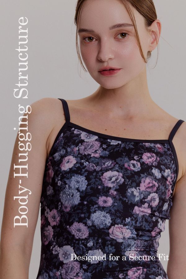 韓國Leanomse - Grida吊帶芭蕾舞衣 (Black) 