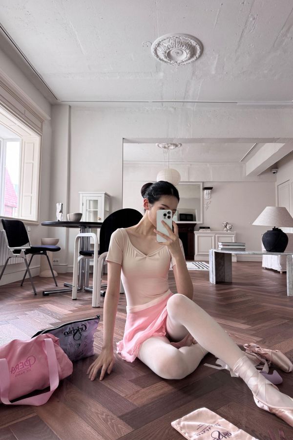 韓國Ballessimo - Blossom寬綁帶舞裙 (블로썸) 