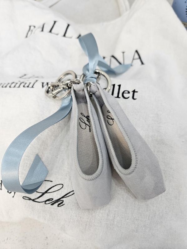 韓國Leh - 經典款羊皮小硬鞋吊飾 (Sea) 