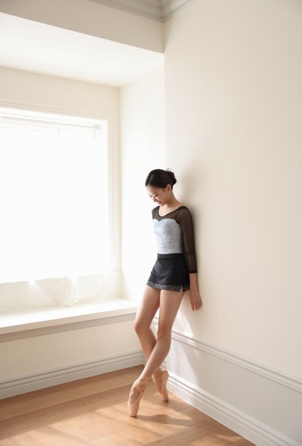 韓國iilaire - NEW Antique七分袖舞衣 (Blue) 