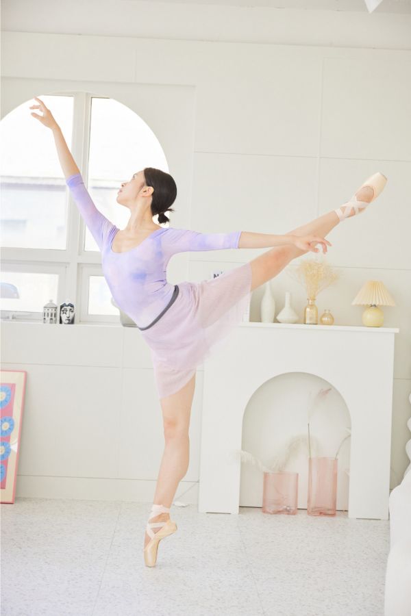 韓國Entrechat - Cloud Dream長袖舞衣 (Lavender) 