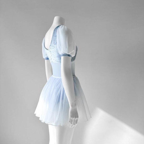 韓國yoora - Lunar短袖舞衣 (Blue Moon) 