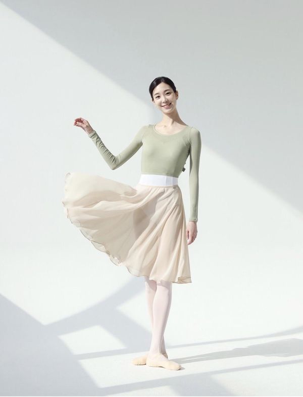 韓國messiah - 360 Degree Chiffon舞裙 (Nude) 