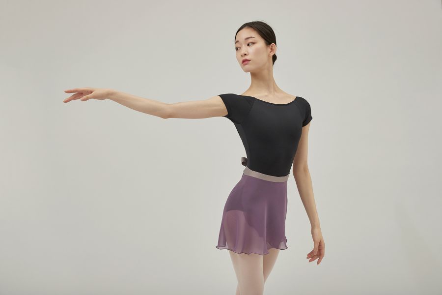 韓國Ballessimo - Lavender寬綁帶舞裙 (라벤더) 