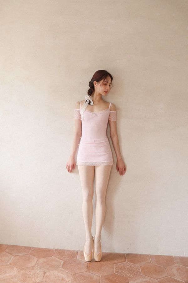 韓國iilaire - Rozelle短袖舞衣 (兩色) 