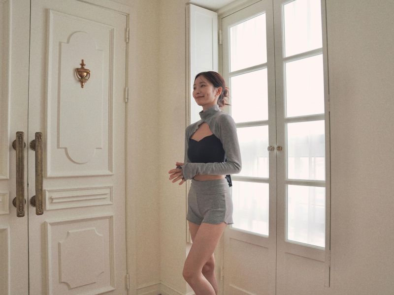 韓國Lenique - Knit短褲 (兩色) 