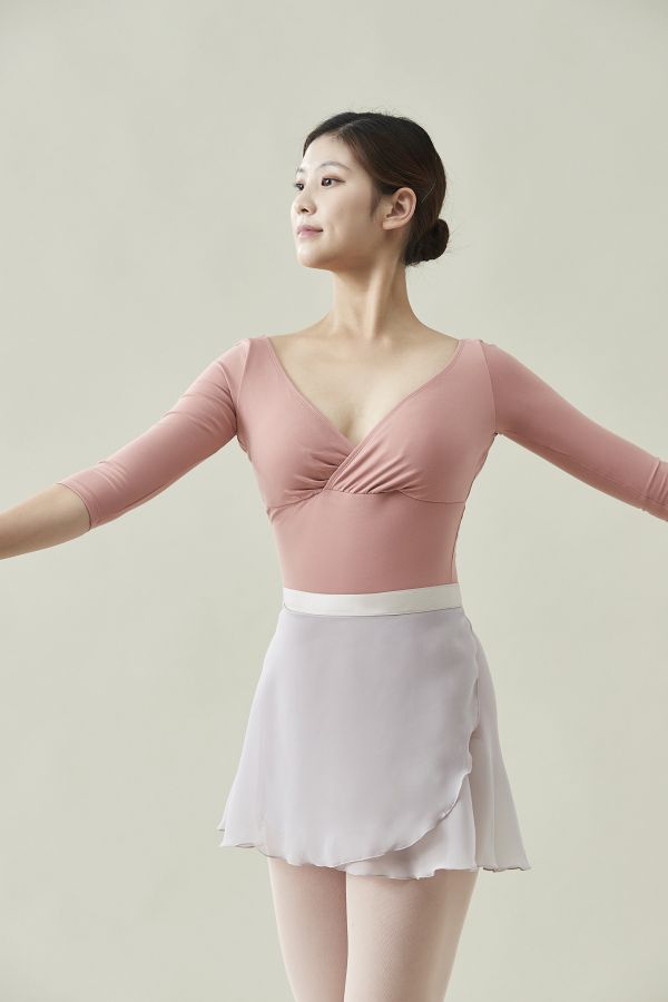 韓國Ballessimo - Dove寬綁帶舞裙 (도브) 