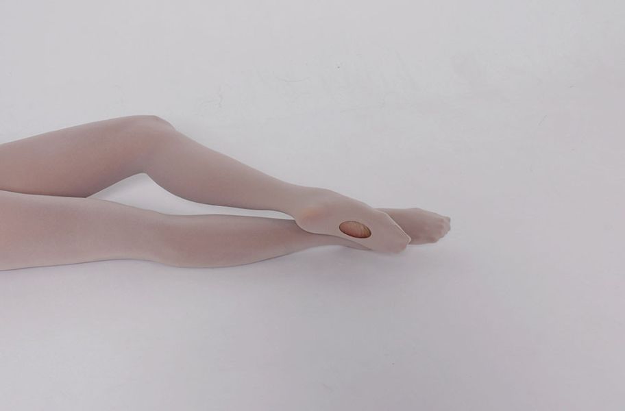 韓國Soulier Rouge - Wide low-rise寬腰帶舞襪 (三色) 