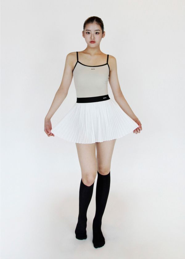 韓國POTA - 3 skirt舞裙 (Black & White) 