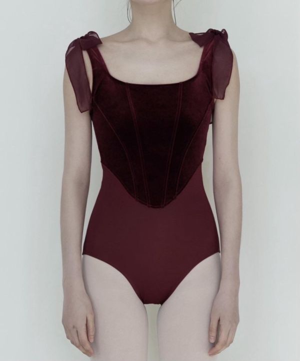 韓國Ode on tutu - Garnet蝴蝶結舞衣 