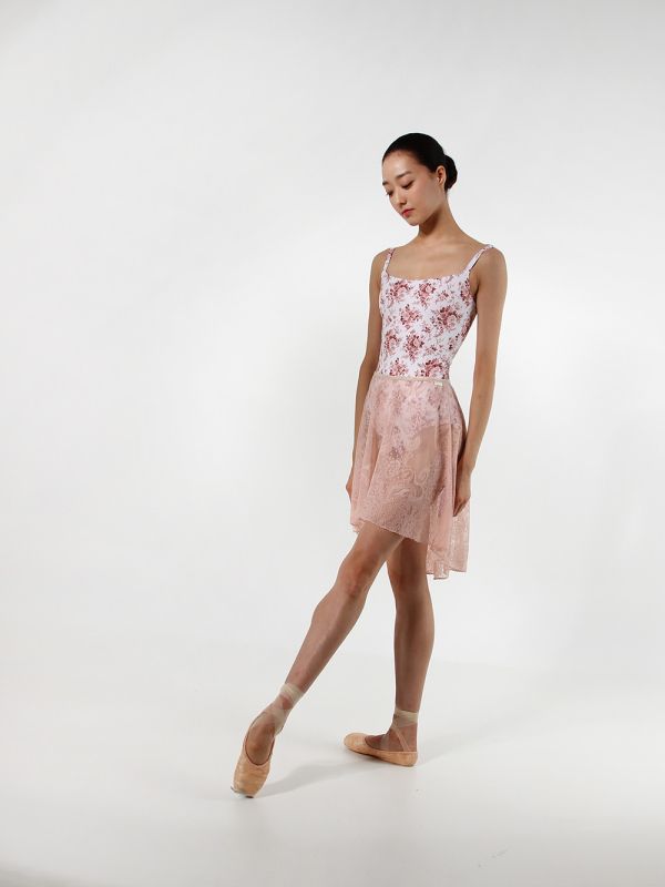 韓國LEVDANCE - Grace antique蕾絲鬆緊帶舞裙 (四色) 그레이스 