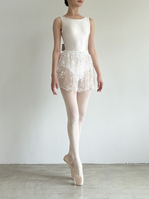 韓國degage - Back Ribbon蝴蝶結舞衣 (White) 