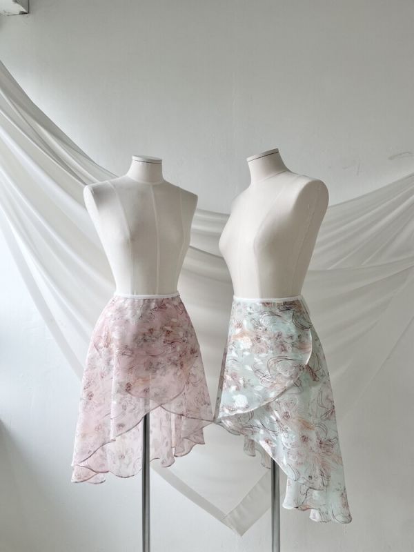 韓國Degage - Misty garden Midi中長版舞裙 (兩色) 