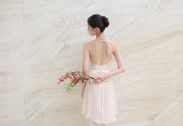 韓國iilaire -  Vianne Sage Nude Pink舞衣 