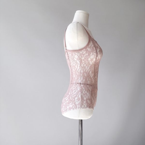 韓國yoora - Scarlett Fabric Pink舞衣 (肩帶可調) 