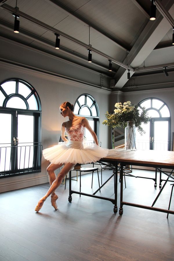 韓國LEVDANCE - Emilie toile de jouy細肩帶舞衣 (五色) 에밀리 