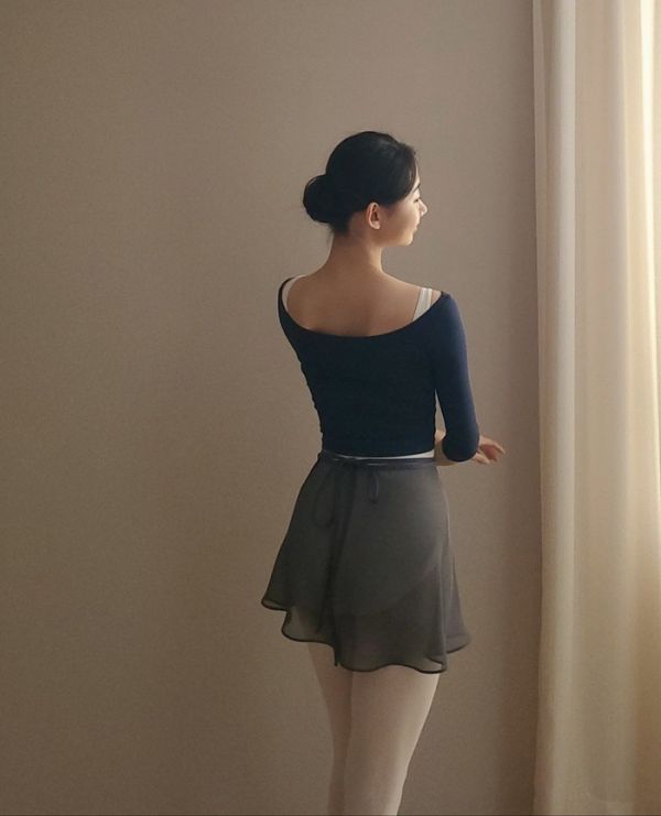 韓國Slownov - Midnight雪紡舞裙 (短/長版) 