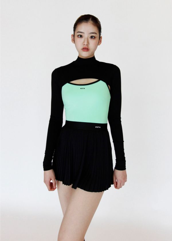 韓國POTA - 3 skirt舞裙 (Black) 