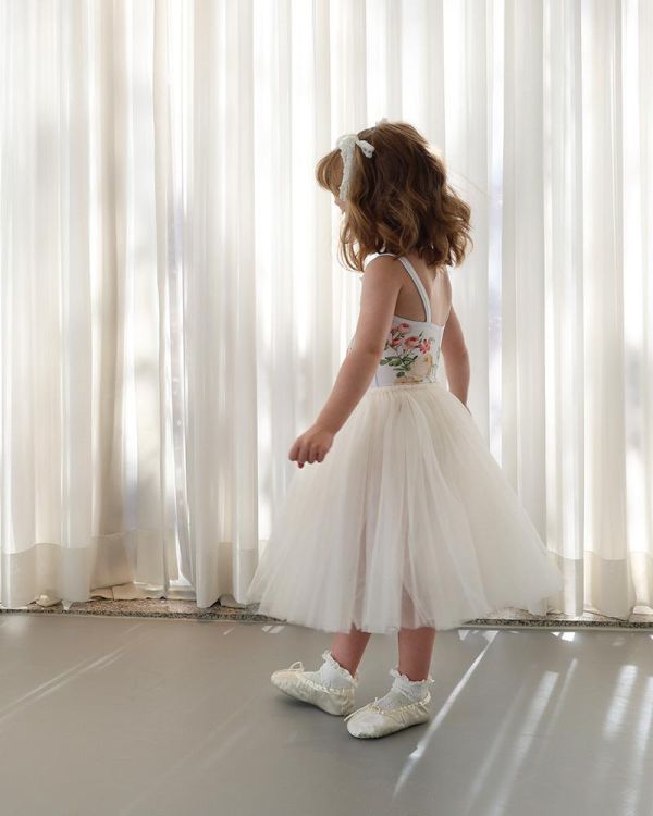 韓國LEVDANCE - LEVPETIT Charlotte FLORAL兒童款舞衣 (兩色) 