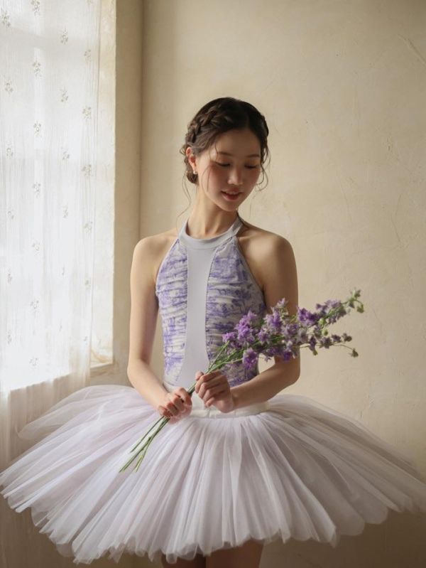 韓國iilaire - Eline Pure Lilac舞衣 