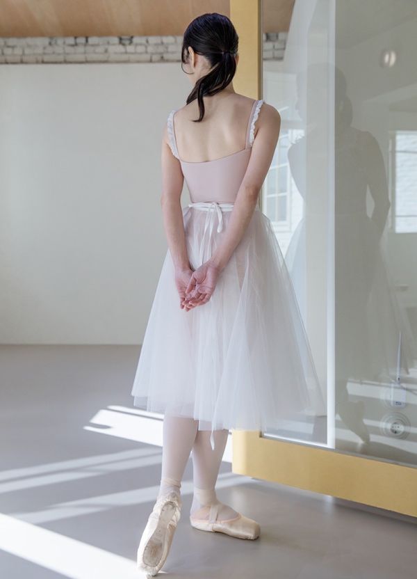 韓國LucyAlice - Frill吊帶舞衣 (兩色) 