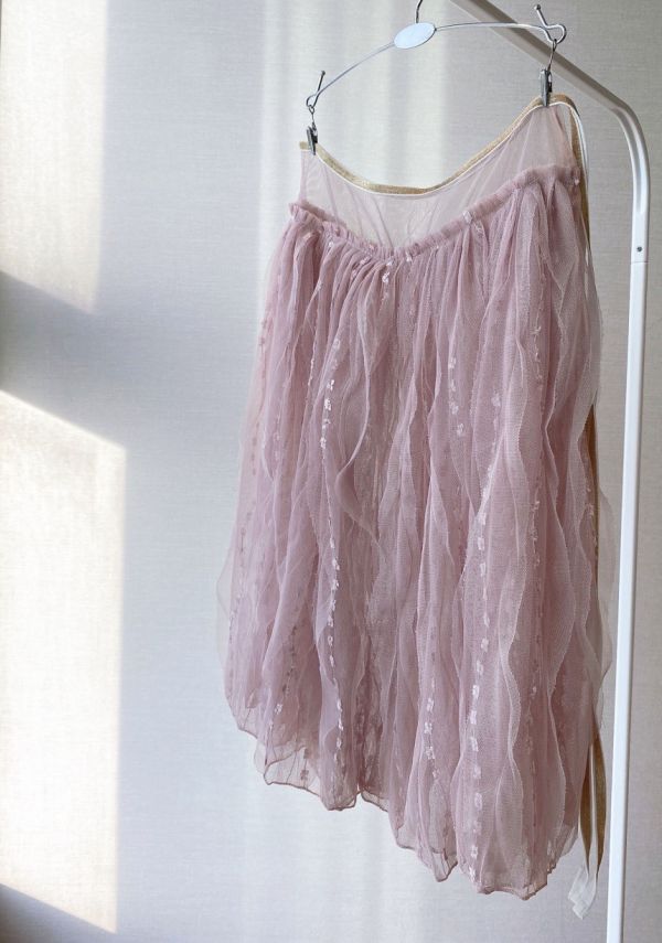 韓國BBP Roject - 花瓣雙層tutu舞裙 (三色) 튜튜스커트 