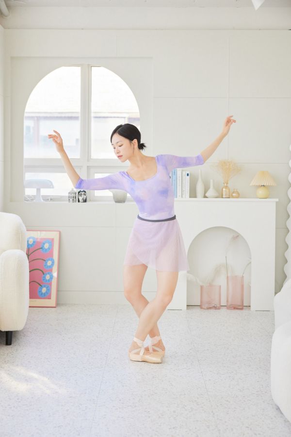 韓國Entrechat - Cloud Dream長袖舞衣 (Lavender) 